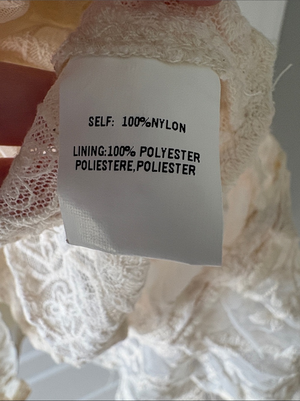 NWT Anthropologie Julia Peasant Lace Embroidery Dress By Blue Tassel Size Small - Picture 8 of 16